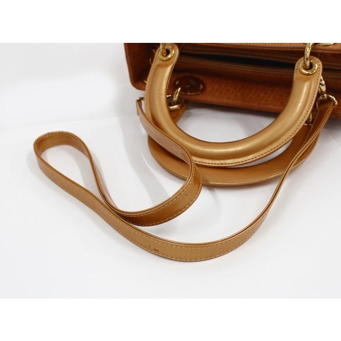 Christian Dior 【中古】Christian レディディオール 2WAYハンドバッグ 