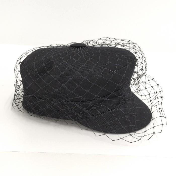 中古】Christian Dior ARTY キャスケット BEE 蜂 帽子 コットン