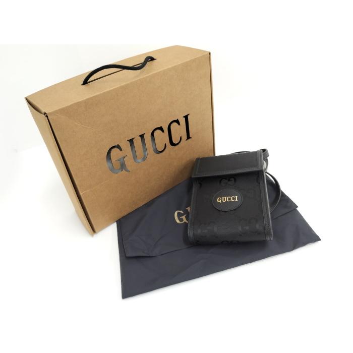 【中古】GUCCI オフ ザ グリッド ミニバッグ ショルダーバッグ キャンバス ブラック 625599｜interior-collection｜10