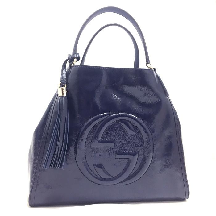 グッチ トートバッグ ソーホー セラリウス インターロッキングG  