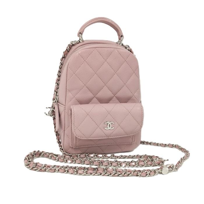 CHANEL ミニバックパック ピンク ラムレザー AP3753 : サカイのリサイクルショップ - 通販 - Yahoo!ショッピング