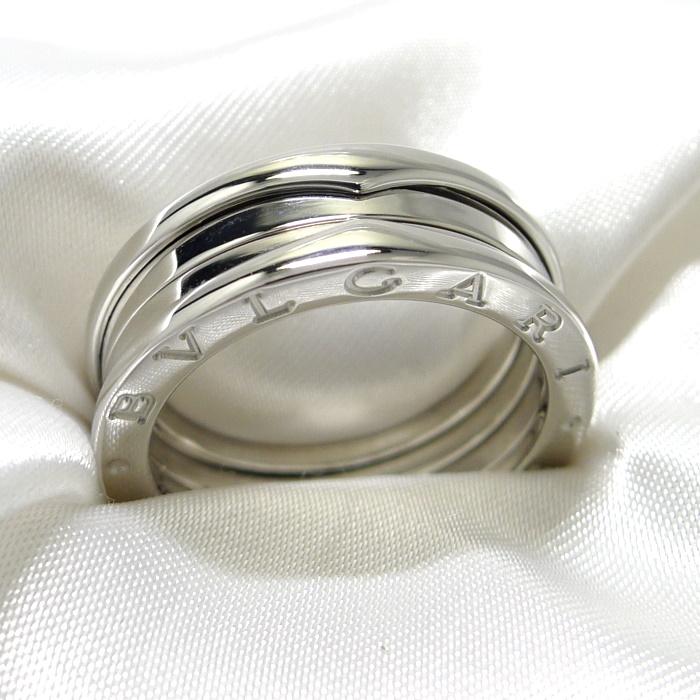BVLGARI ビーゼロワン リング 750WG K18WG ホワイトゴールド 表記  