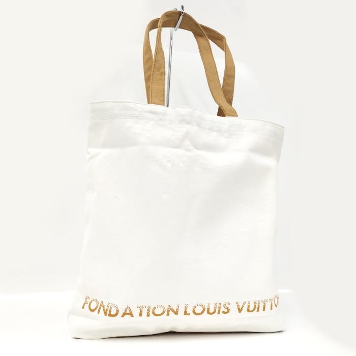 中古】FONDATION LOUIS VUITTON トートバッグ フォンダシオン 美術館  