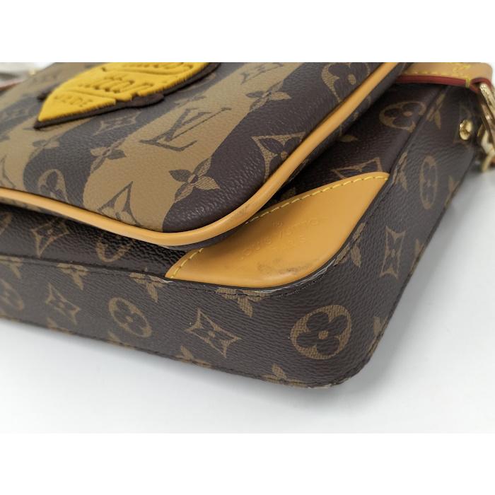 【美品完品】LOUIS VUITTON×NIGOトリオメッセンジャーM45965 楽天市場】【中古】LOUIS VUITTON（ルイ・ヴィトン）M45965 ストライプ