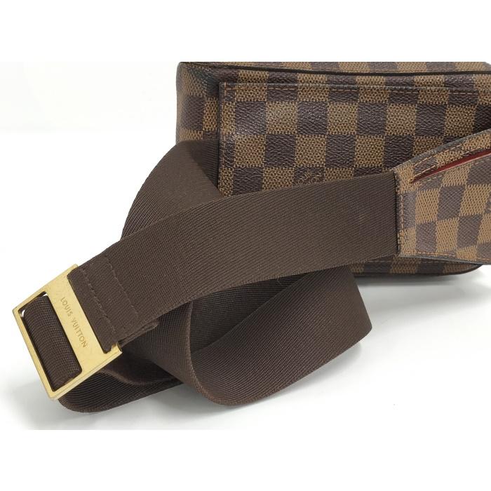 【中古】LOUIS VUITTON ジェロニモス ボディバッグ ダミエ エベヌ N51994｜interior-collection｜06