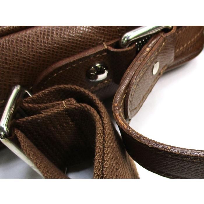 中古】LOUIS VUITTON ショルダーバッグ ディミトリ タイガ グリズリ 