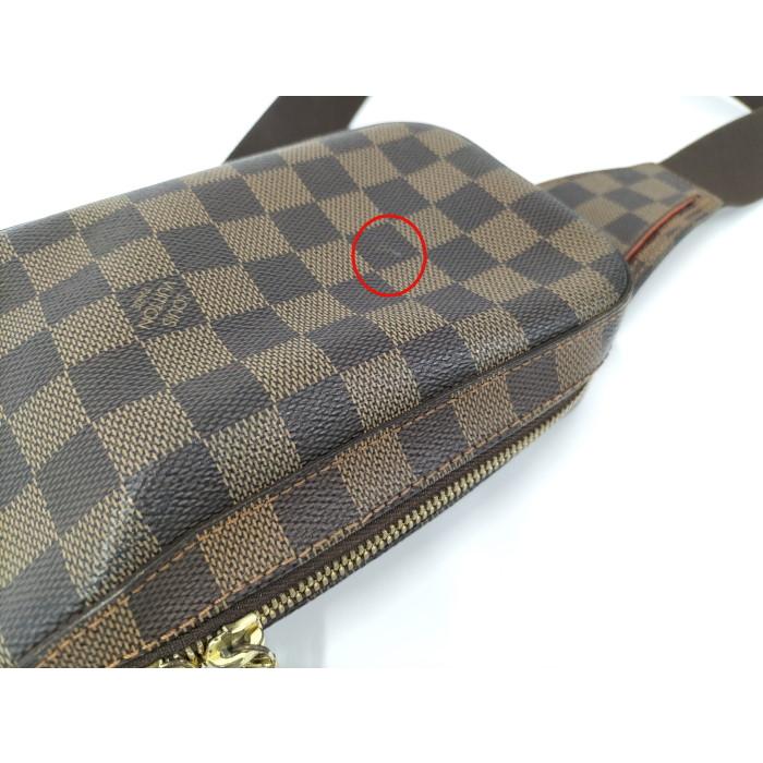 【中古】LOUIS VUITTON ジェロニモス ボディバッグ ダミエ エベヌ N51994｜interior-collection｜06