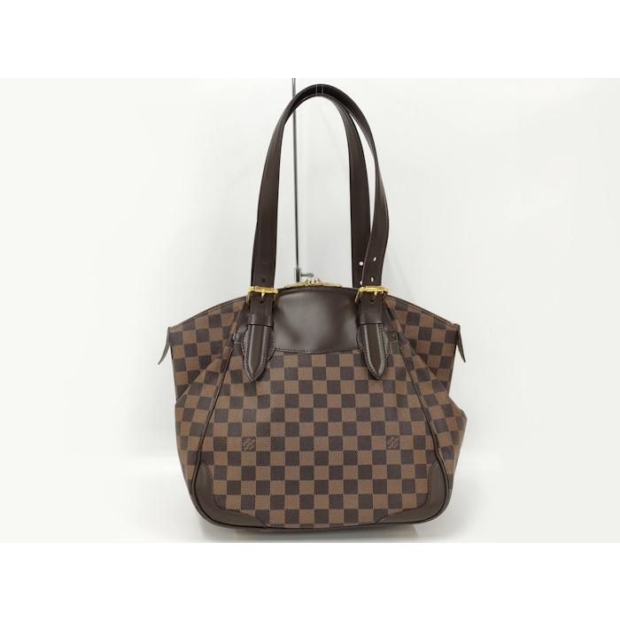LOUIS VUITTON ヴェローナMM ハンドバッグ ダミエ エベヌ N41118