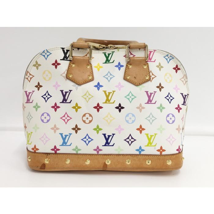 【中古】LOUIS VUITTON アルマ ハンドバッグ モノグラム マルチカラー ブロン M92647｜interior-collection｜02