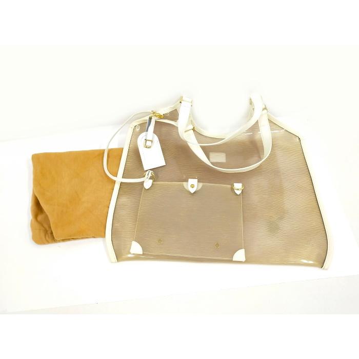 中古】LOUIS VUITTON トートバッグ バイア エピプラージュ ネームタグ  