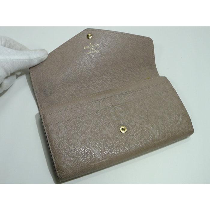 【中古】LOUIS VUITTON ポルトフォイユ サラ 二つ折り 長財布 モノグラム アンプラント レザー トゥルトレール M68708｜interior-collection｜03