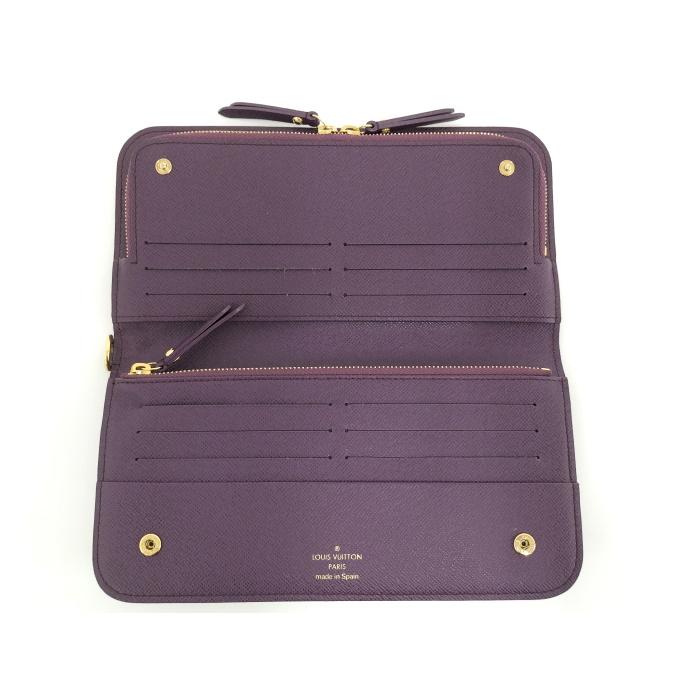 ルイ ヴィトン モノグラム ポルトフォイユ アンソリットバイオレット紫