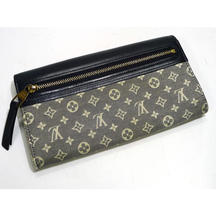 【中古】LOUIS VUITTON ポルトフォイユ サラ 二つ折り 長財布 モノグラム イディール アンクル M60456｜interior-collection｜02