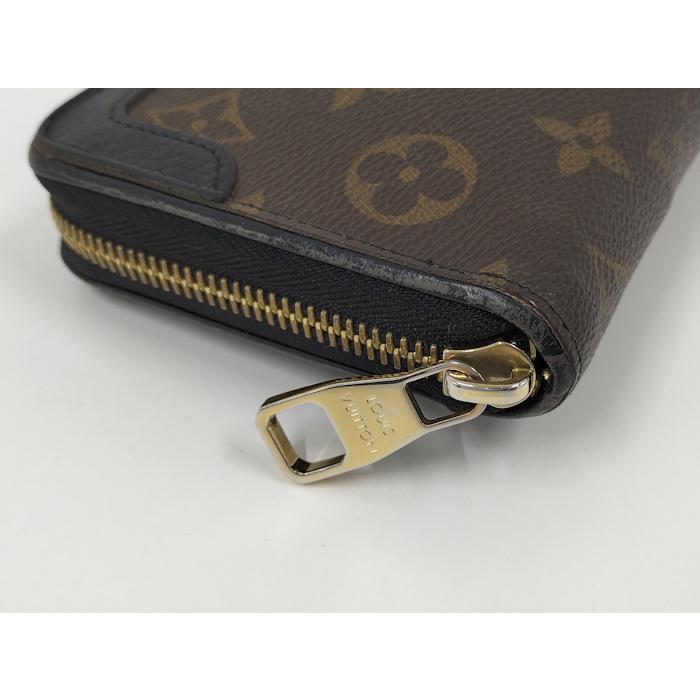 【中古】LOUIS VUITTON ジッピーウォレット ラウンドファスナー 長財布 モノグラム レティーロ ノワール M61855｜interior-collection｜05