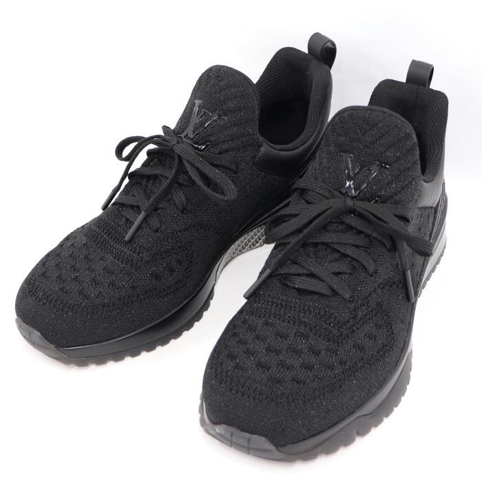 LOUIS VUITTON 【中古】ルイヴィトン スニーカー ブラック