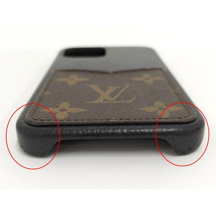 【中古】LOUIS VUITTON iPhone バンパー 12 PRO スマホ ケース モノグラム M80082