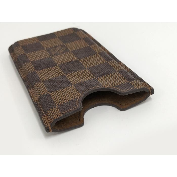 【中古】LOUIS VUITTON エテュイ IPhone5 ハードケース ダミエ エベヌ N63186｜interior-collection｜07