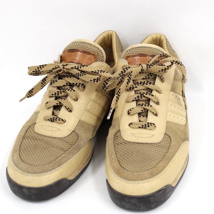 LOUIS VUITTON 【中古】ルイヴィトン ローカットスニーカー スエード 