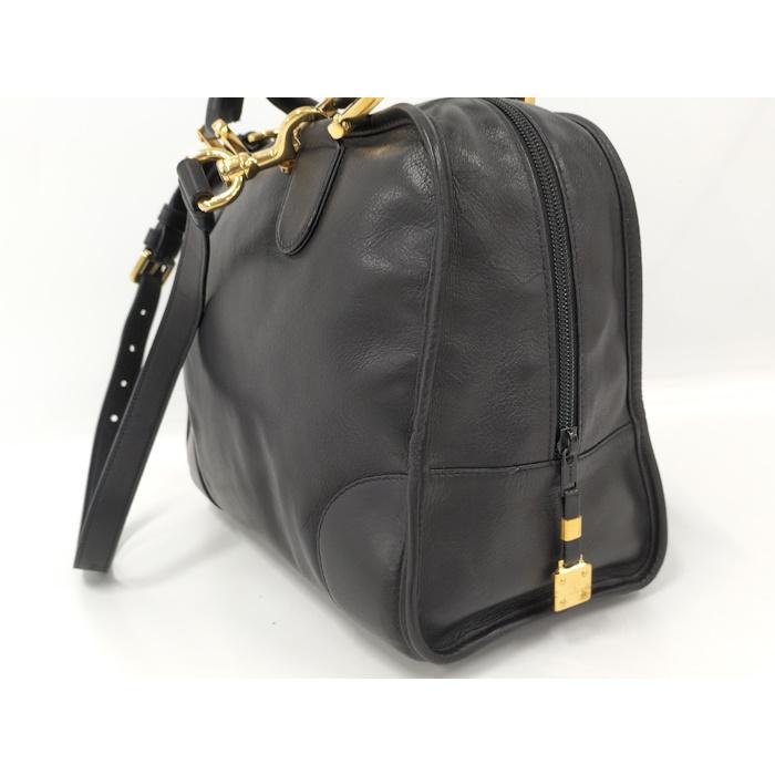 LOEWE アマソナ32 2WAY ハンドバッグ レザー ブラック : サカイの