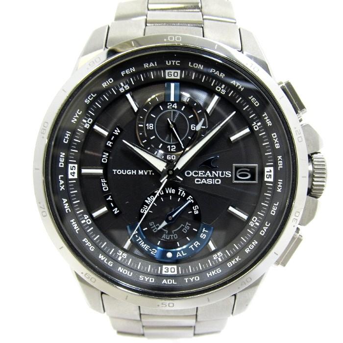 CASIO OCEANUS OCW-T1010 チタン 電波ソーラー 楽天市場】電波
