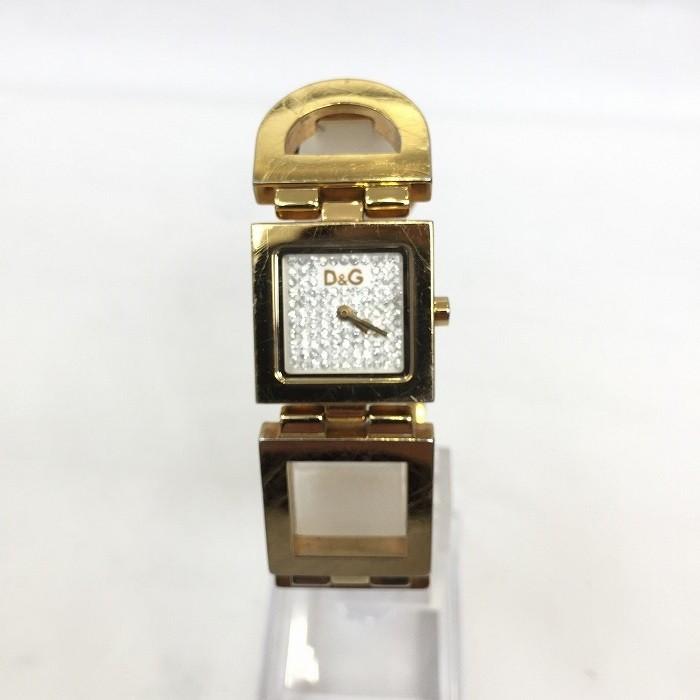 中古】ドルチェ&ガッバーナ D&G TIME レディース クオーツ腕時計