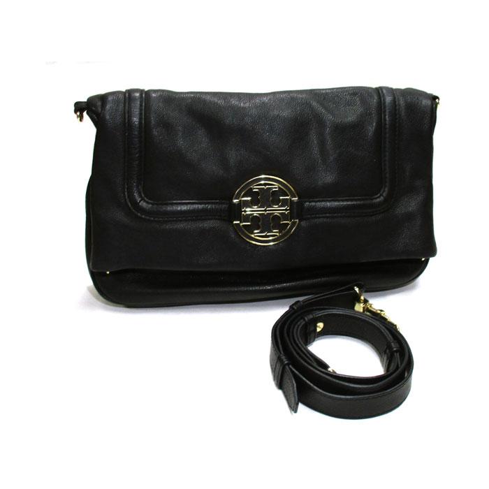 中古】Tory Burch アマンダ フォールド オーバー 3WAYショルダーバッグ 