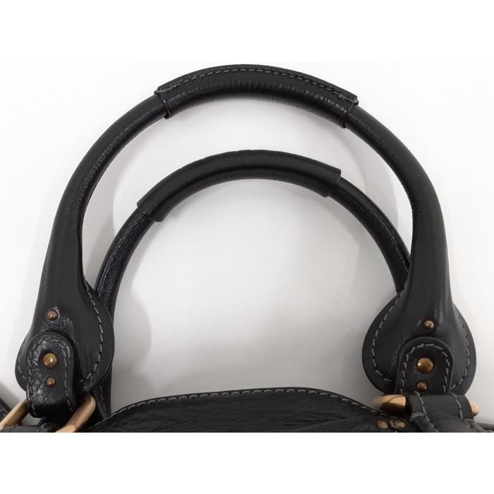 Chloe 【中古】クロエ パディントン ハンドバッグ レザー ブラック  