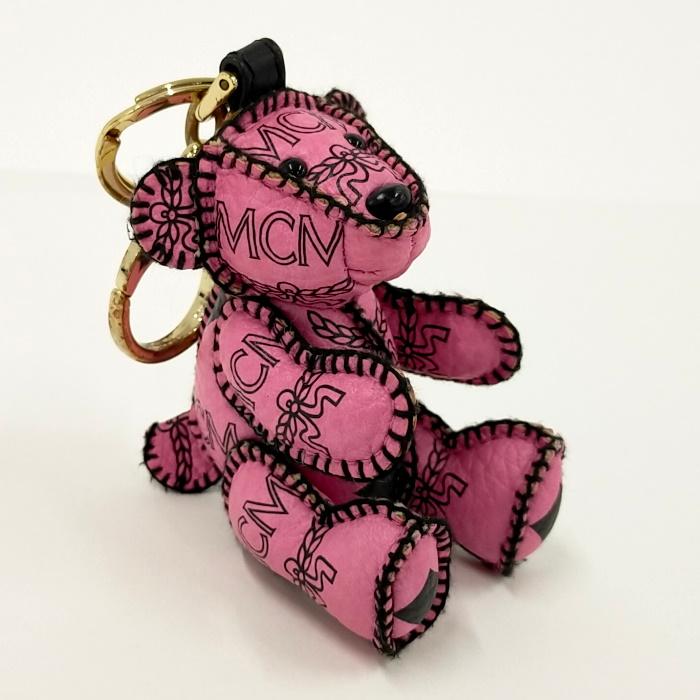 MCMピンクベアーキーチェーン 