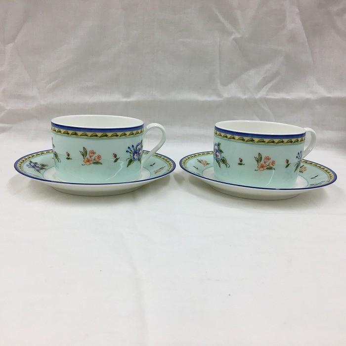 TIFFANY&Co. 【中古】ティファニー モーニンググローリー ペアカップ 