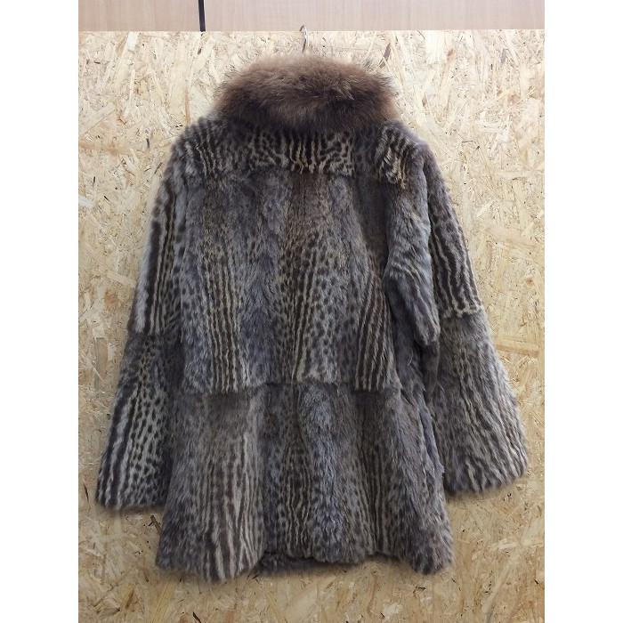 中古】bite bear シベットキャット 毛皮コート サイズ表記M レディース 