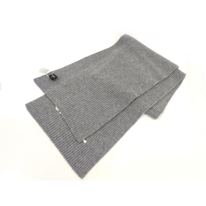 シャネル100%カシミヤ リブ マフラー 【公式通販】