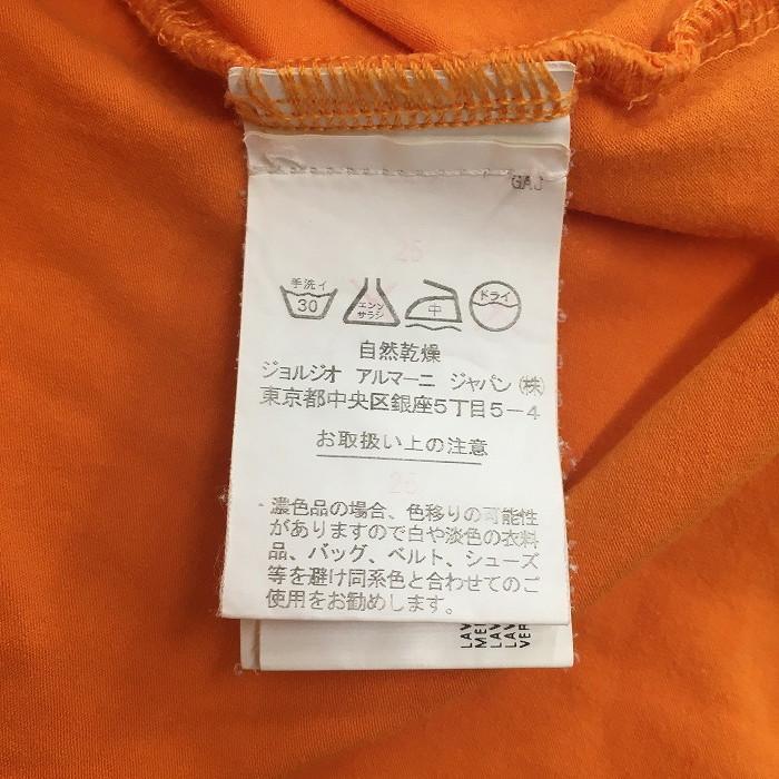 【中古】エンポリオ アルマーニ Tシャツ メンズ オレンジ 表記サイズ XXL [jggI]｜interior-collection｜04