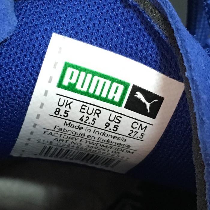 【中古】Puma スウェート 369241 シューズ 27.5cm ブルー系 [jgg]｜interior-collection｜06