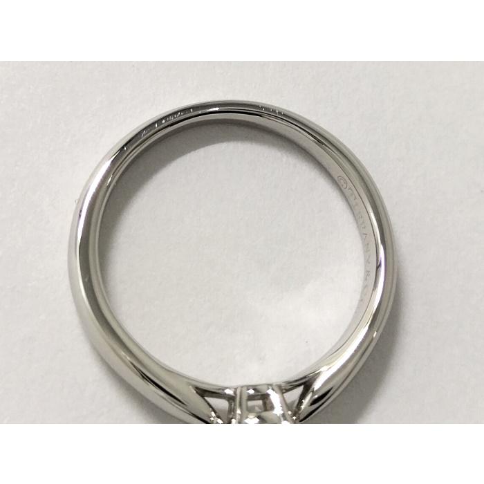 【中古】Tiffany＆Co. ソリティア ハーモニーリング Pt950 プラチナ ダイヤモンド D0.23ct 約5号 約3.3g｜interior-collection｜07