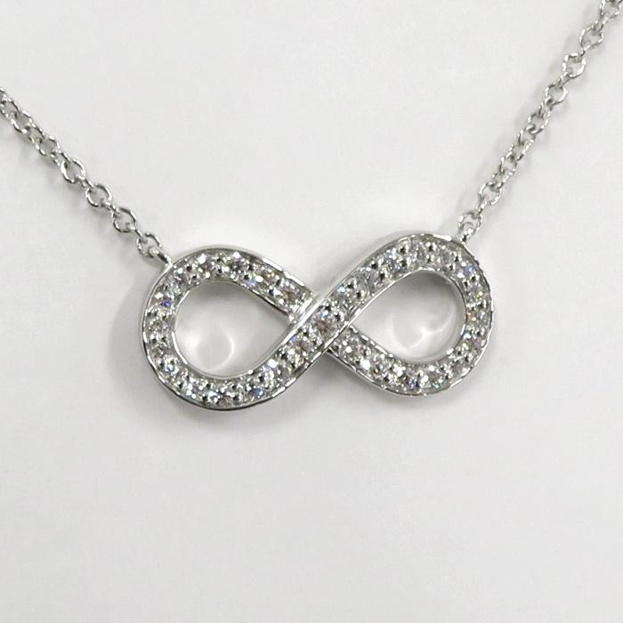 TIFFANY&Co. 【中古】ティファニー インフィニティ ネックレス 
