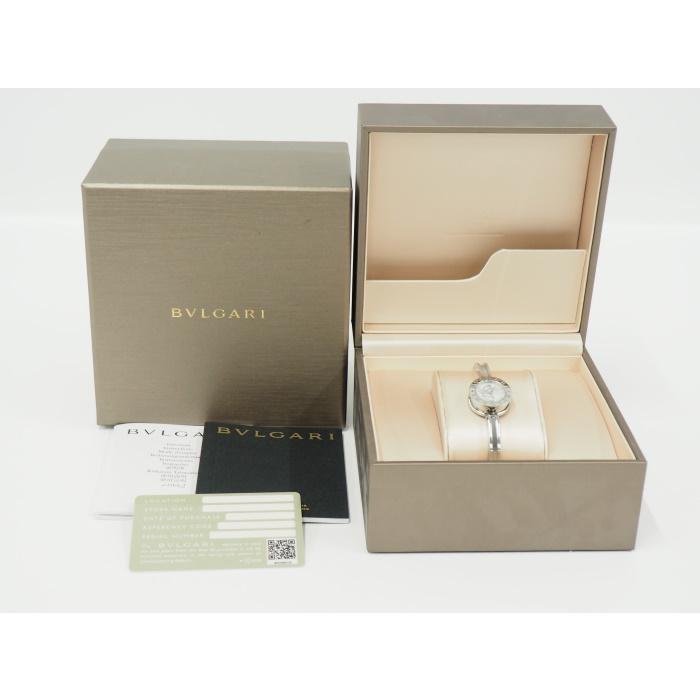 【中古】BVLGARI B-zero1 レディース 腕時計 バタフライ 4P SS クオーツ ホワイトシェル文字盤 BZ22S｜interior-collection｜10