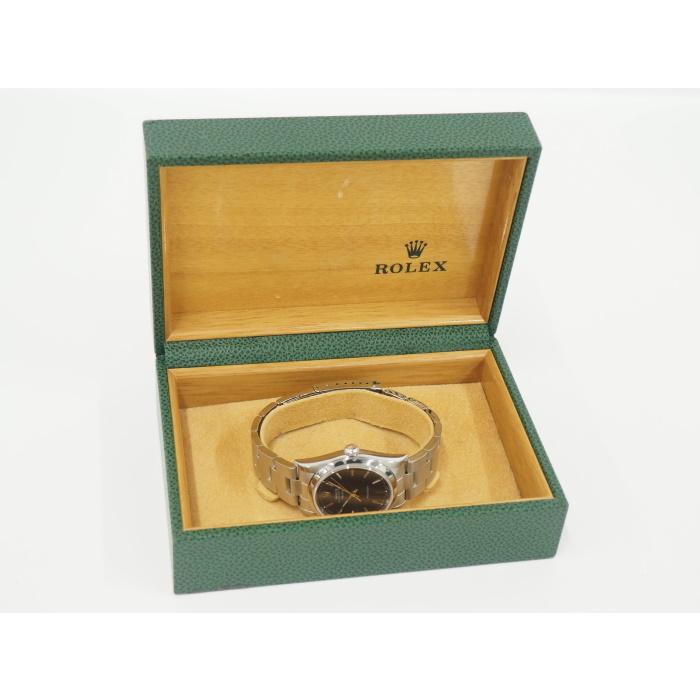 【中古】ROLEX エアキング 自動巻き SS ブラック文字盤 K番 14000M｜interior-collection｜10