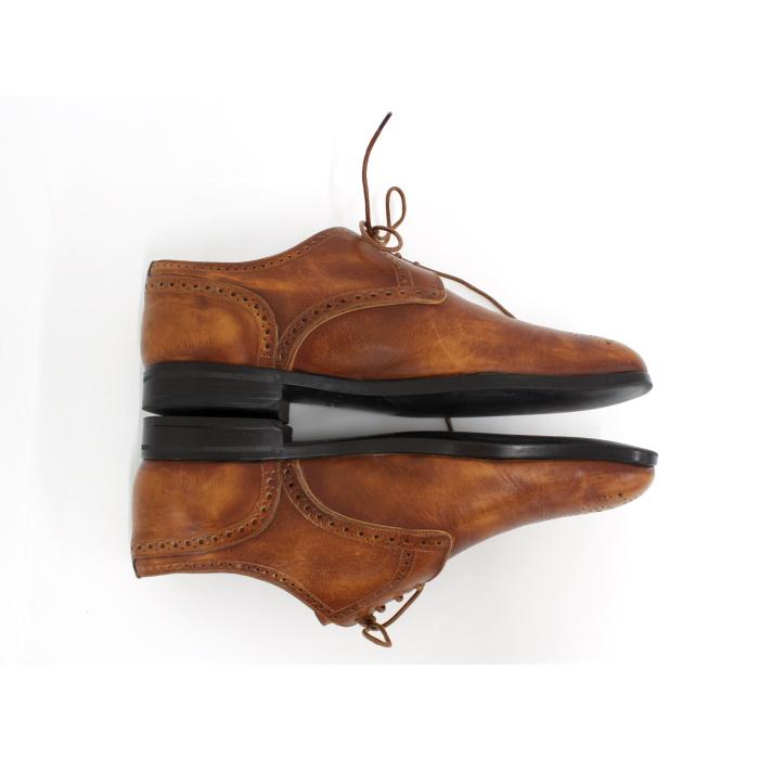 中古】バリー ビジネスシューズ レザー ブラウン 表記サイズ6 1/2