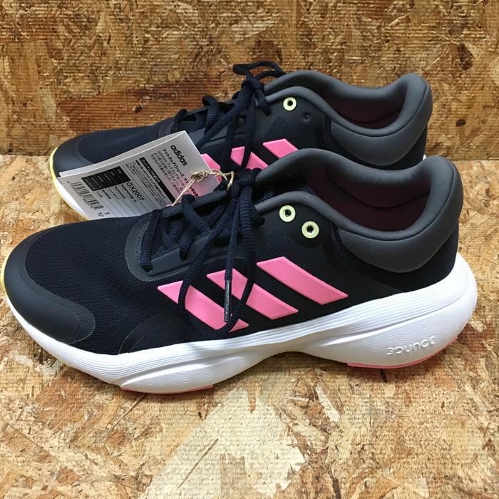 adidas スニーカー GX2007 23.5cm ネイビー ピンク [jgg] : サカイの 
