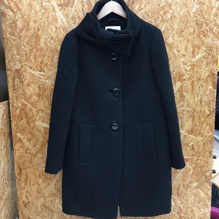 kate spade NEW YORK Kate レディース コート ブラック リボン 表記 