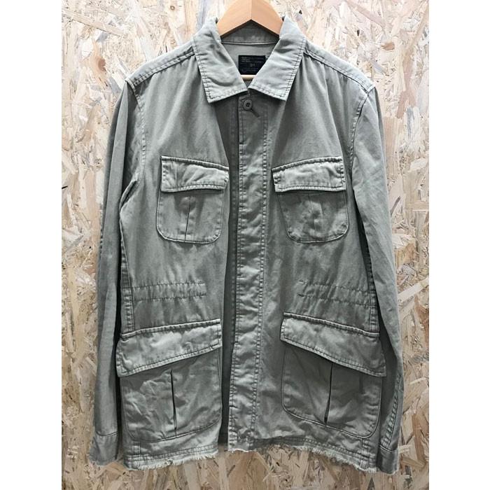中古 ナノ ユニバース ミリタリージャケット カーキ サイズm メンズ Jggi サカイのリサイクルショップ 通販 Yahoo ショッピング