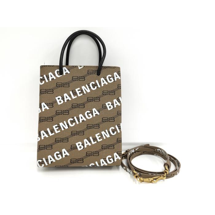 BALENCIAGA 2WAYショルダーバッグ BBモノグラム シグネチャー フォン  
