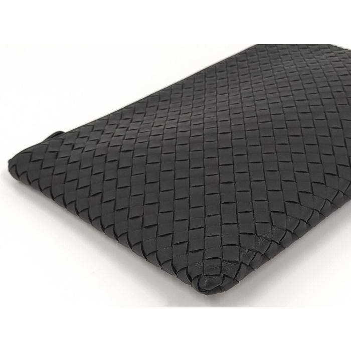 【中古】BOTTEGA VENETA クラッチバッグ イントレチャート レザー ブラック 522430｜interior-collection｜04