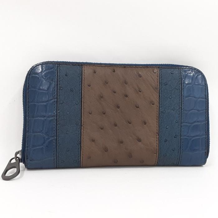 BOTTEGA VENETA 【中古】ボッテガヴェネタ ラウンドファスナー長財布  