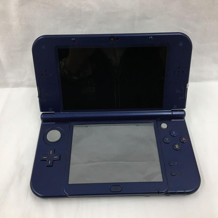 中古】任天堂 Newニンテンドー3DS LL メタリックブルー RED-001[jgg5