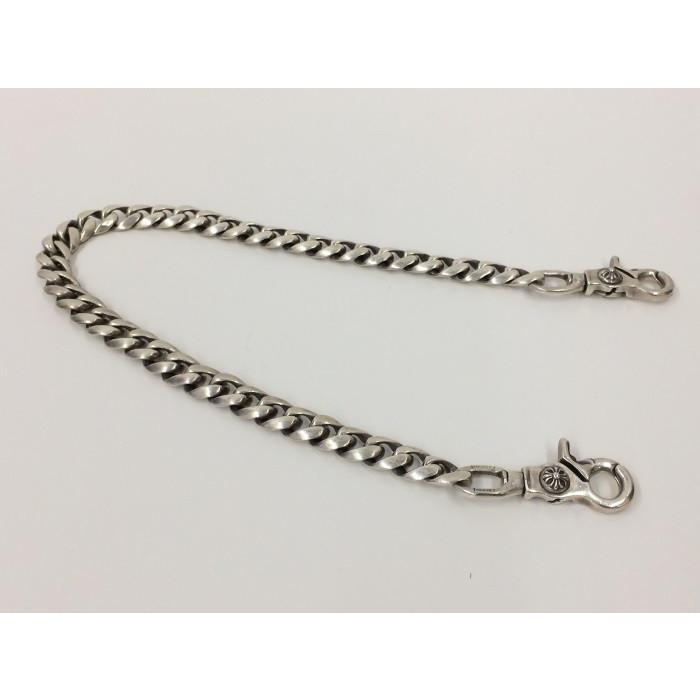 【中古】クロムハーツ 2クリップ クラシックウォレットチェーン エクストラロング SV925 シルバー[jggZ]