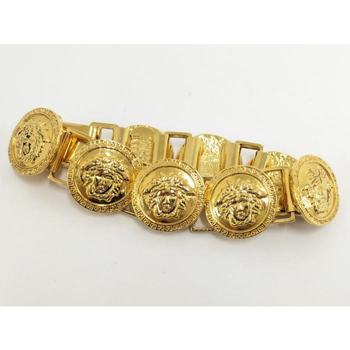 【中古】GIANNI VERSACE ブレスレット メッキ ゴールド｜interior-collection｜03