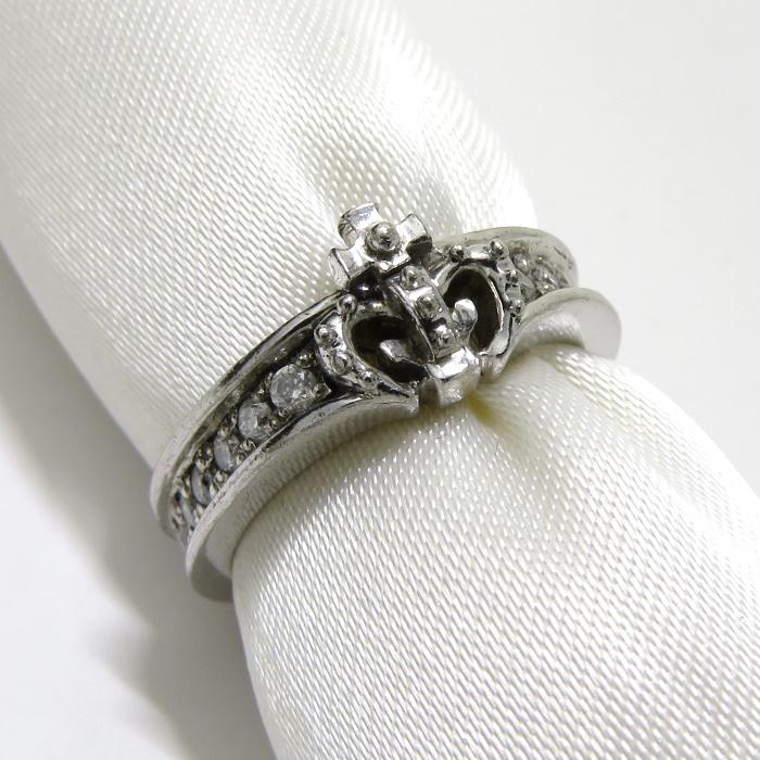 中古 ジャスティンデイビス チェルシーバンド クラウン リング シルバー Sv925 ダイヤモンド0 ct Srj036 サカイのリサイクルショップ 通販 Yahoo ショッピング