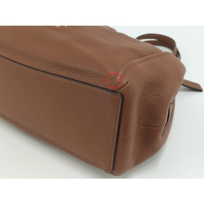 COACH（コーチ） ショルダーバッグ レザー ブラウン C1454 : サカイの