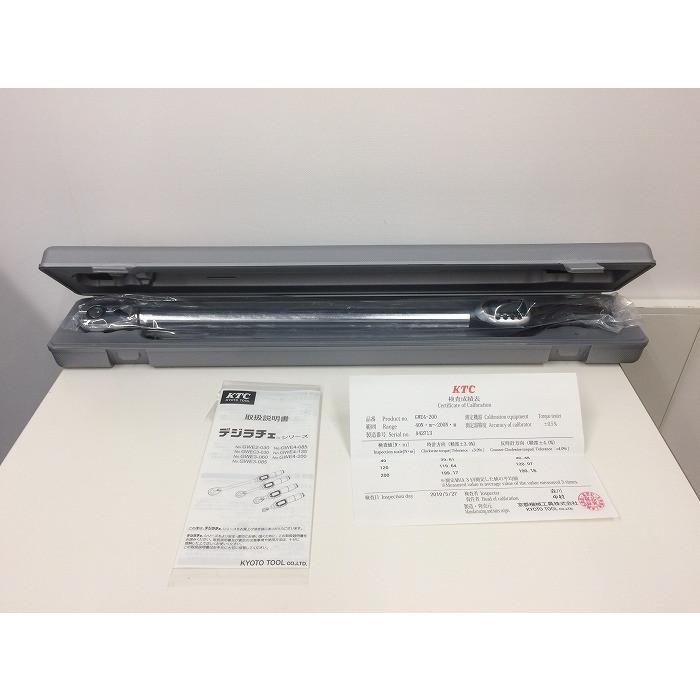 中古】デジラチェ KTC 京都機械工具 GWE4-200[jggZ] : サカイの